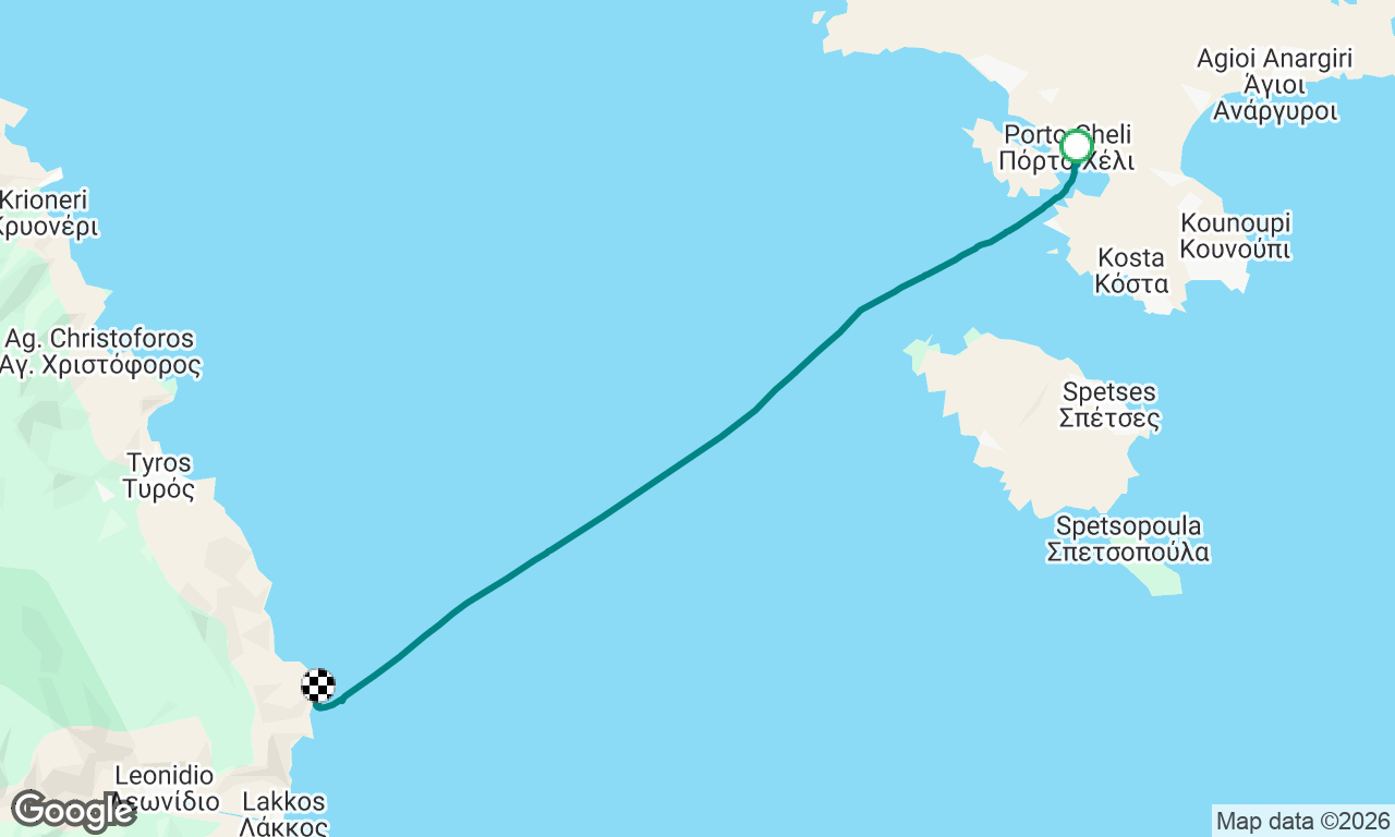 Voyage map