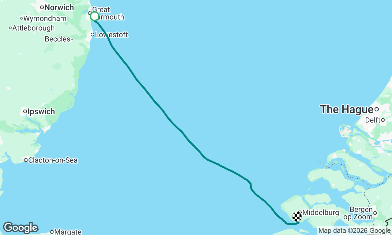 Voyage map