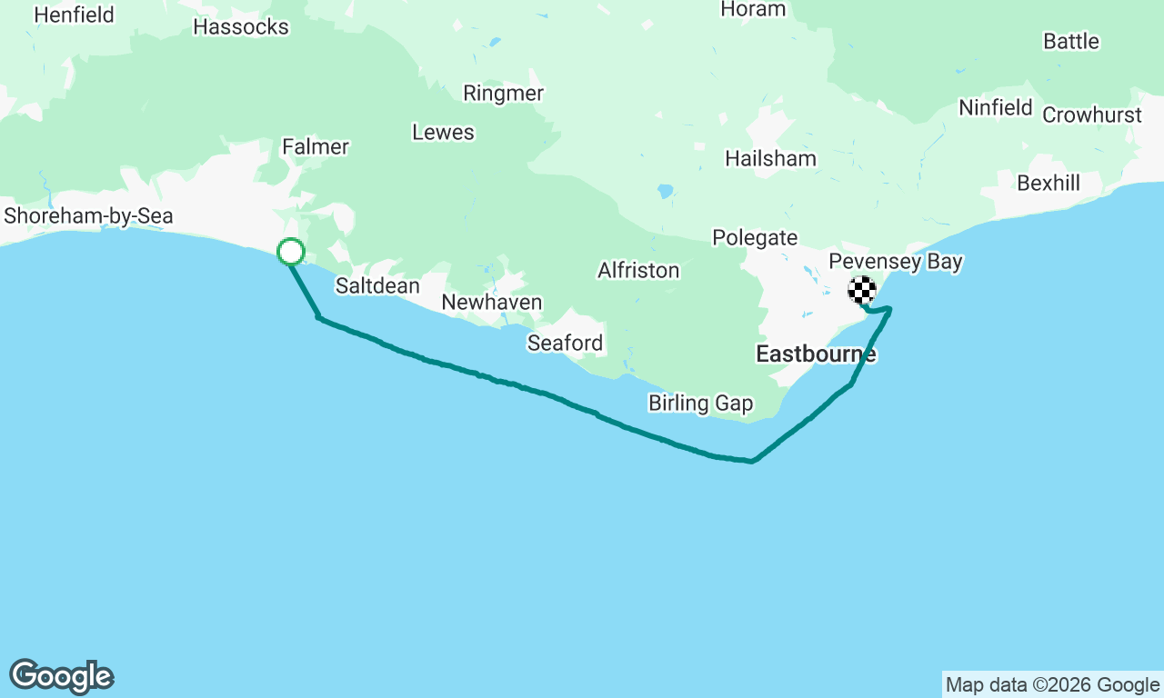 Brighton to Eastbourne marina