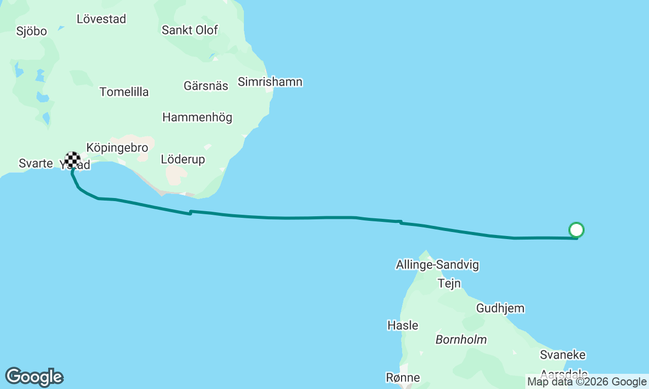 Voyage map