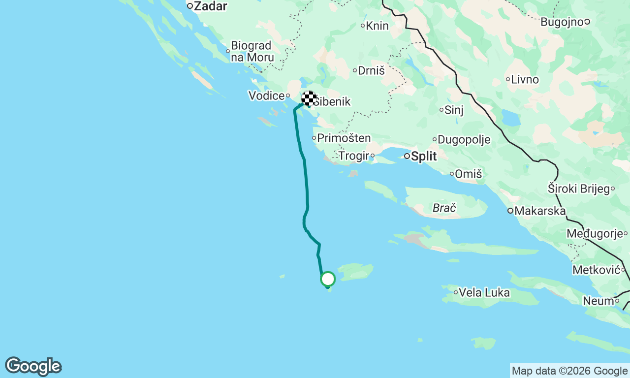 Voyage map
