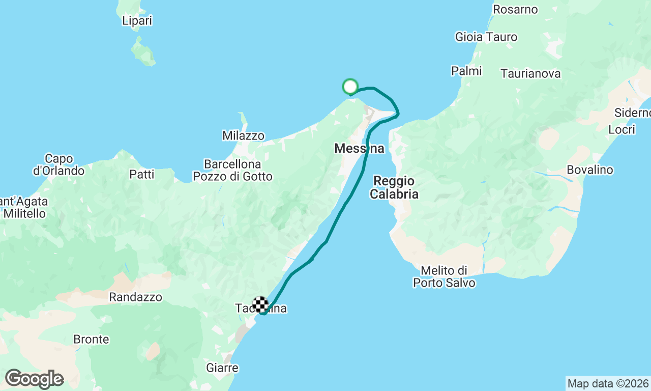 Voyage map
