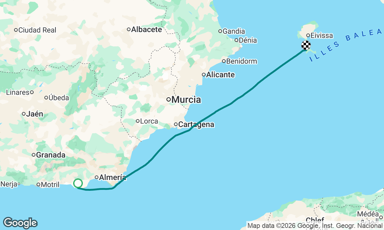 Voyage map