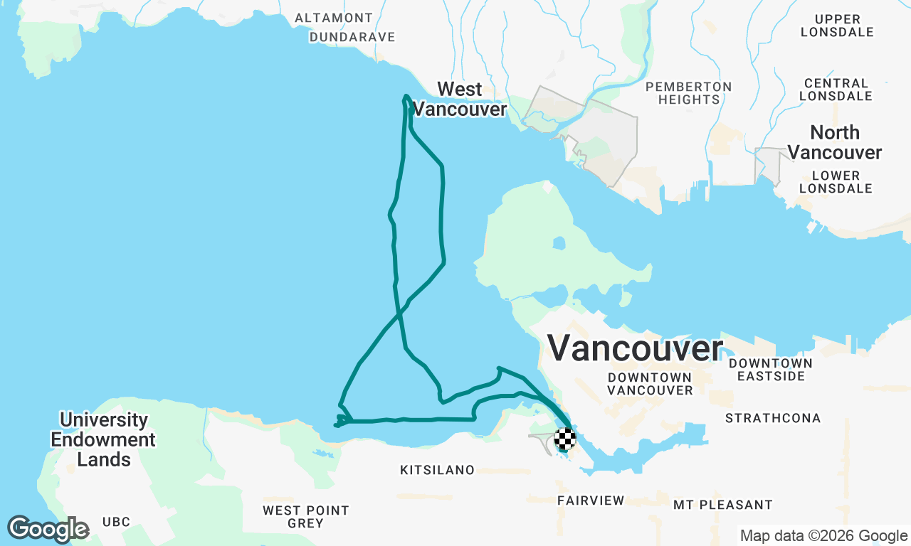 Voyage map