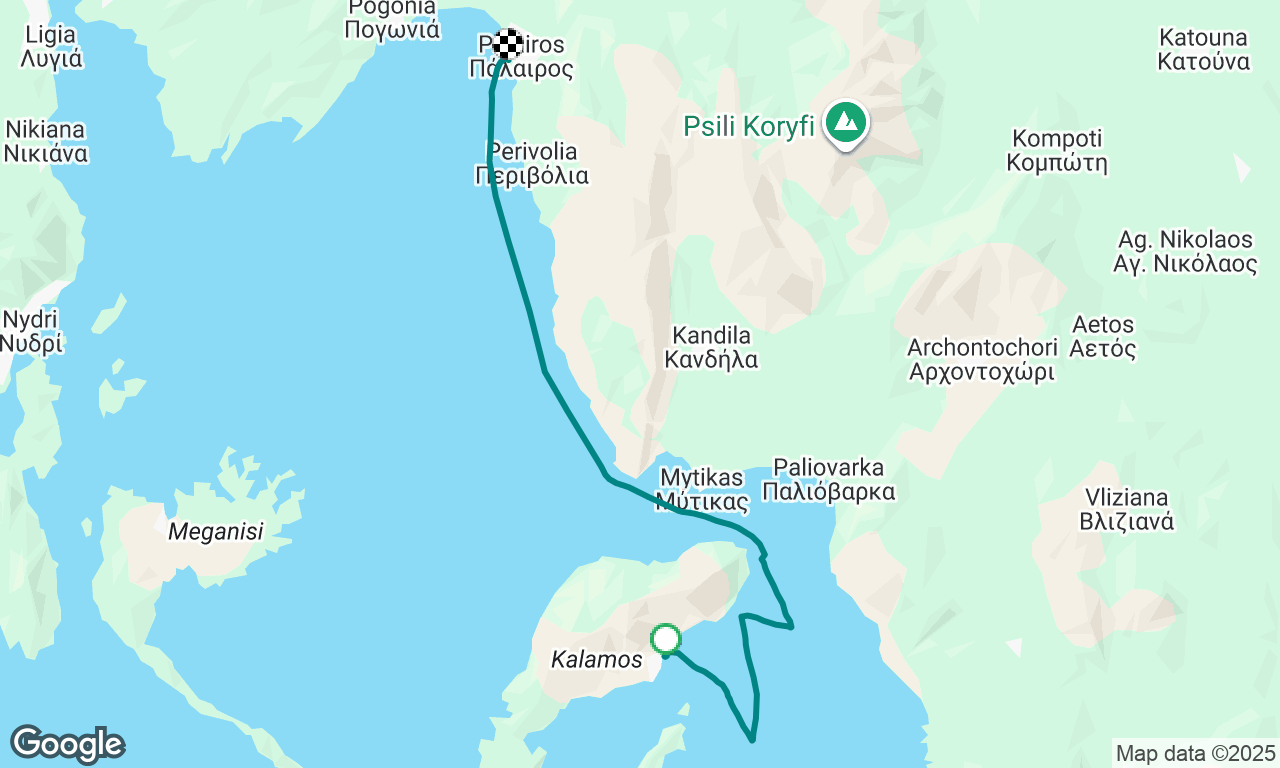 Voyage map