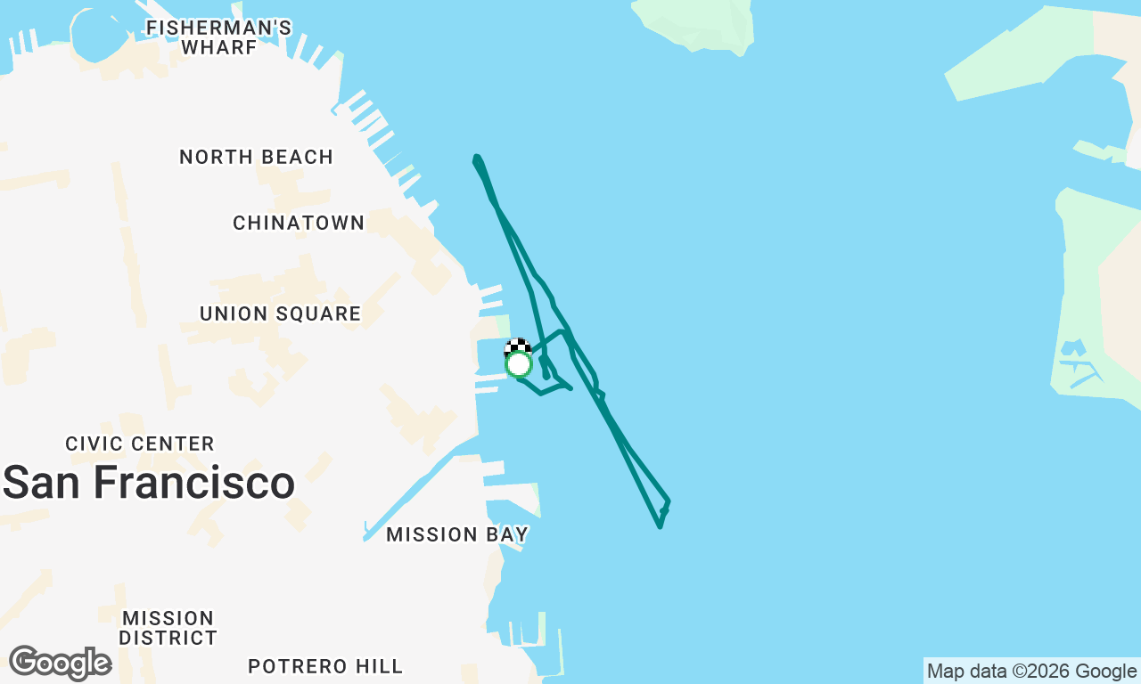 Voyage map