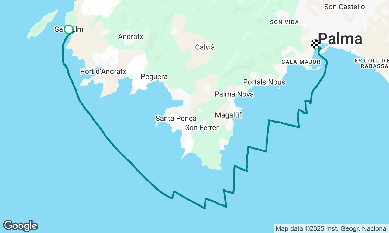 Voyage map