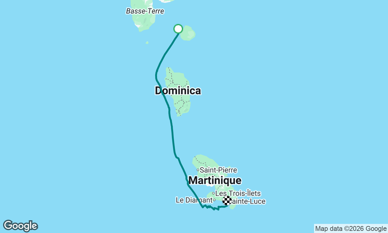 Voyage map
