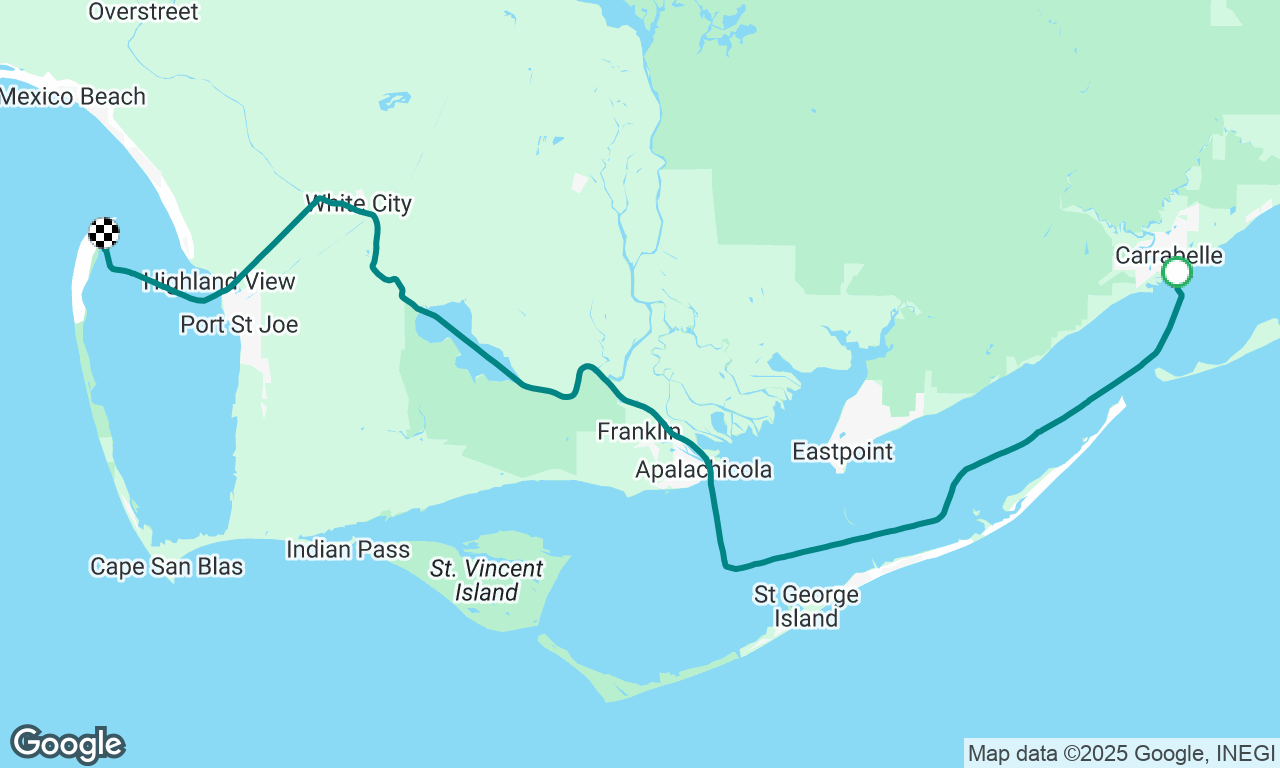 Carrabelle to Saint Joe’s