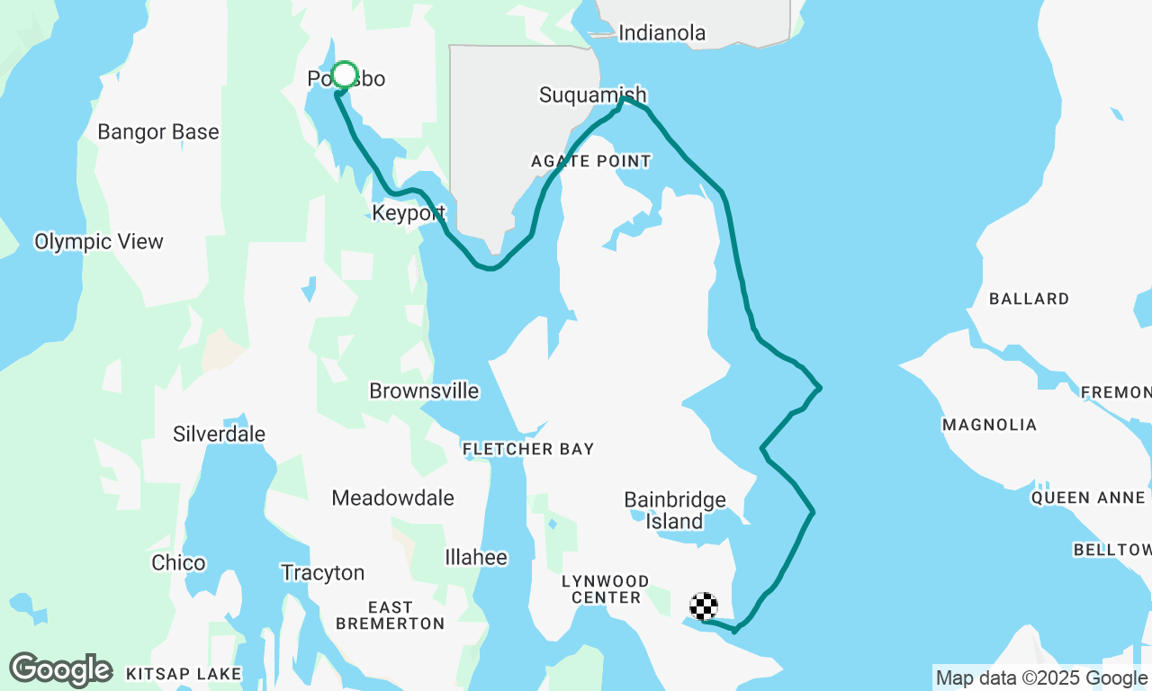 Poulsbo to Port Blakely