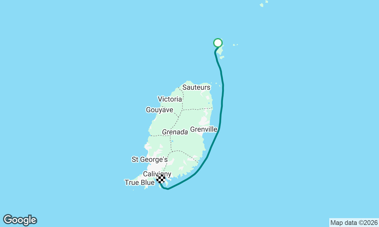 Ronde Island to Grenada.