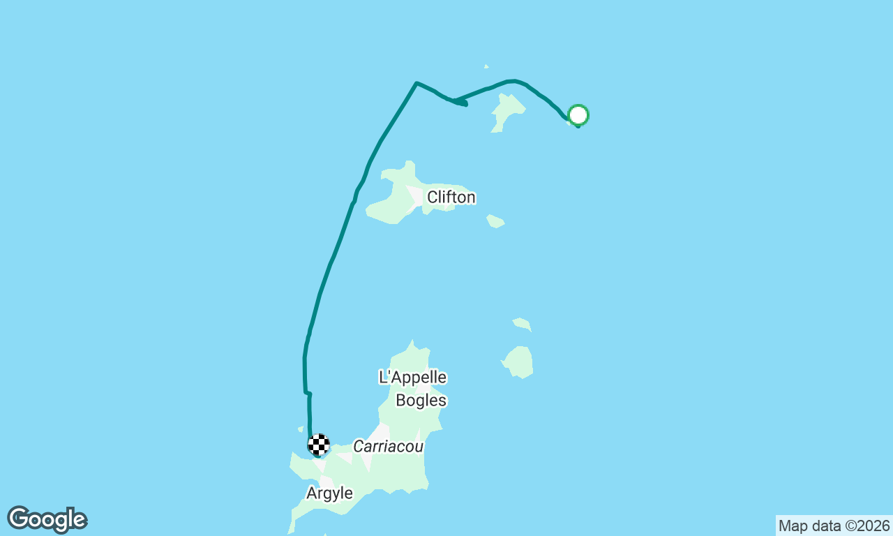 Tobago Cay to Carriacou