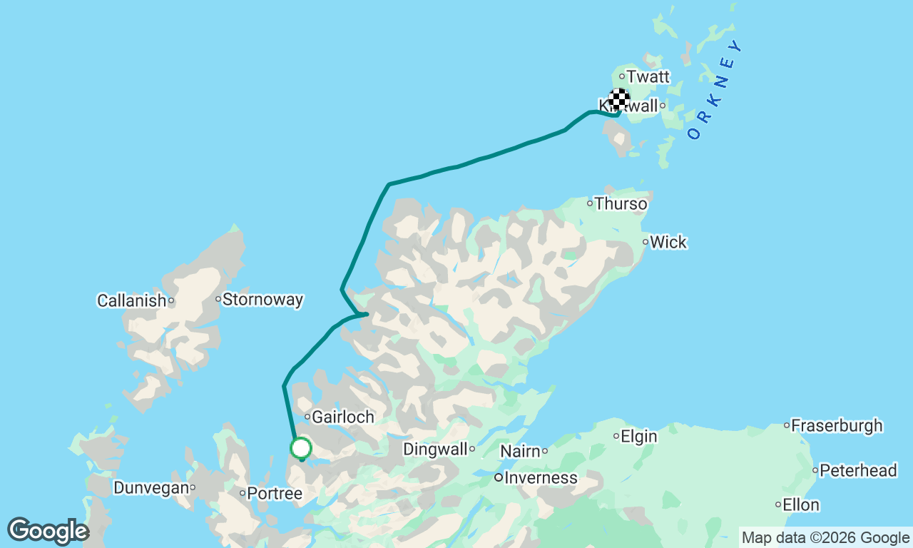 Voyage map