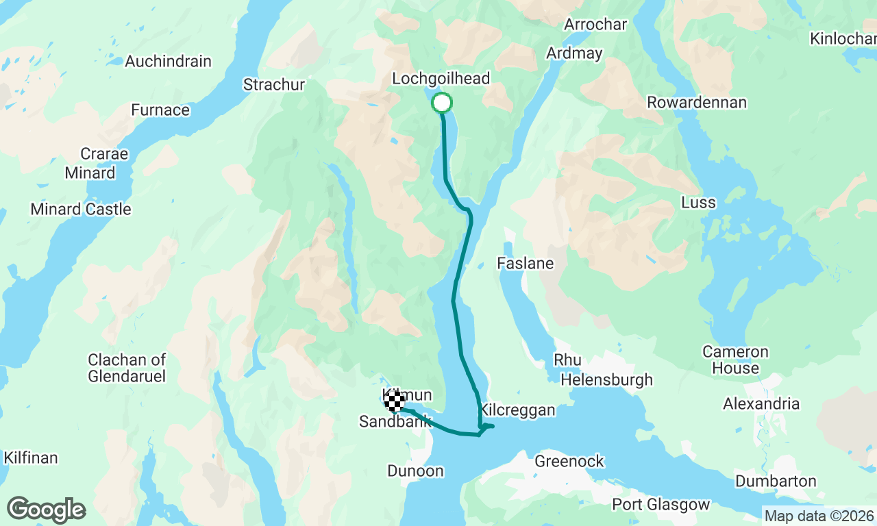 Loch Goilhead to Holy Loch