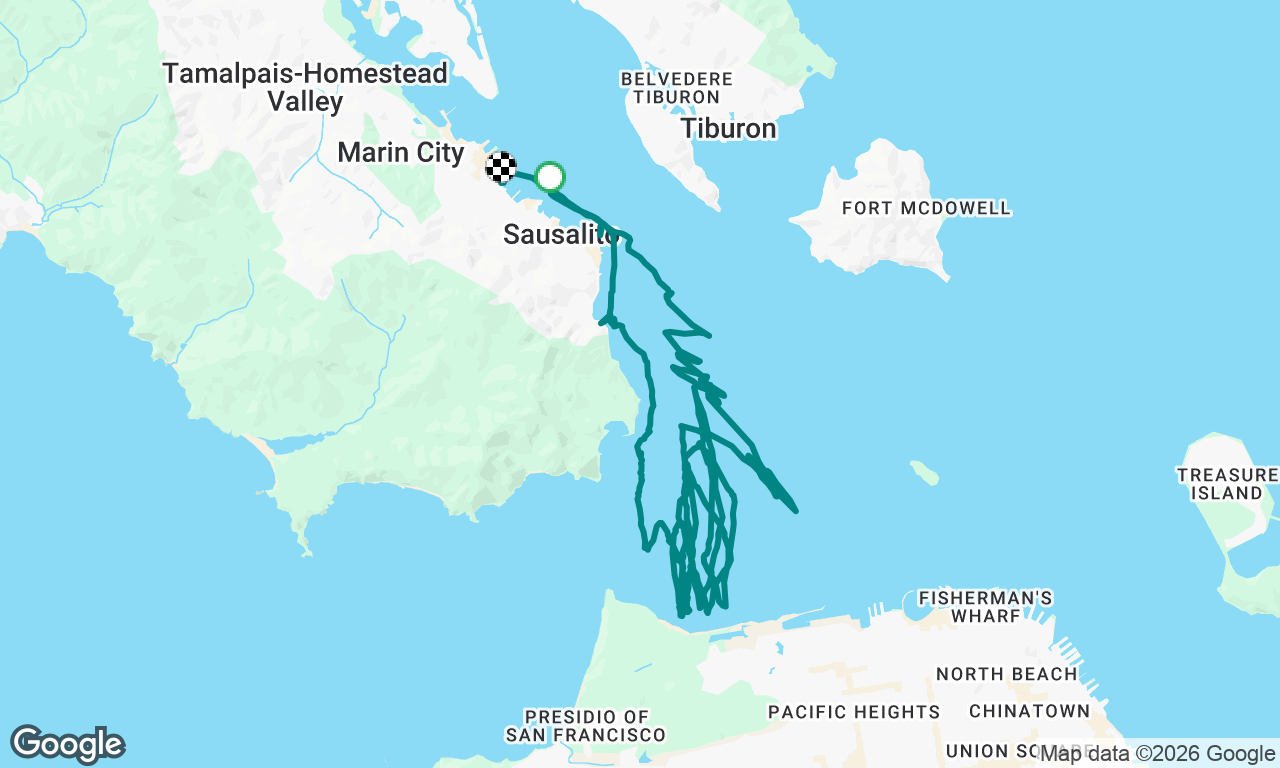 Voyage map