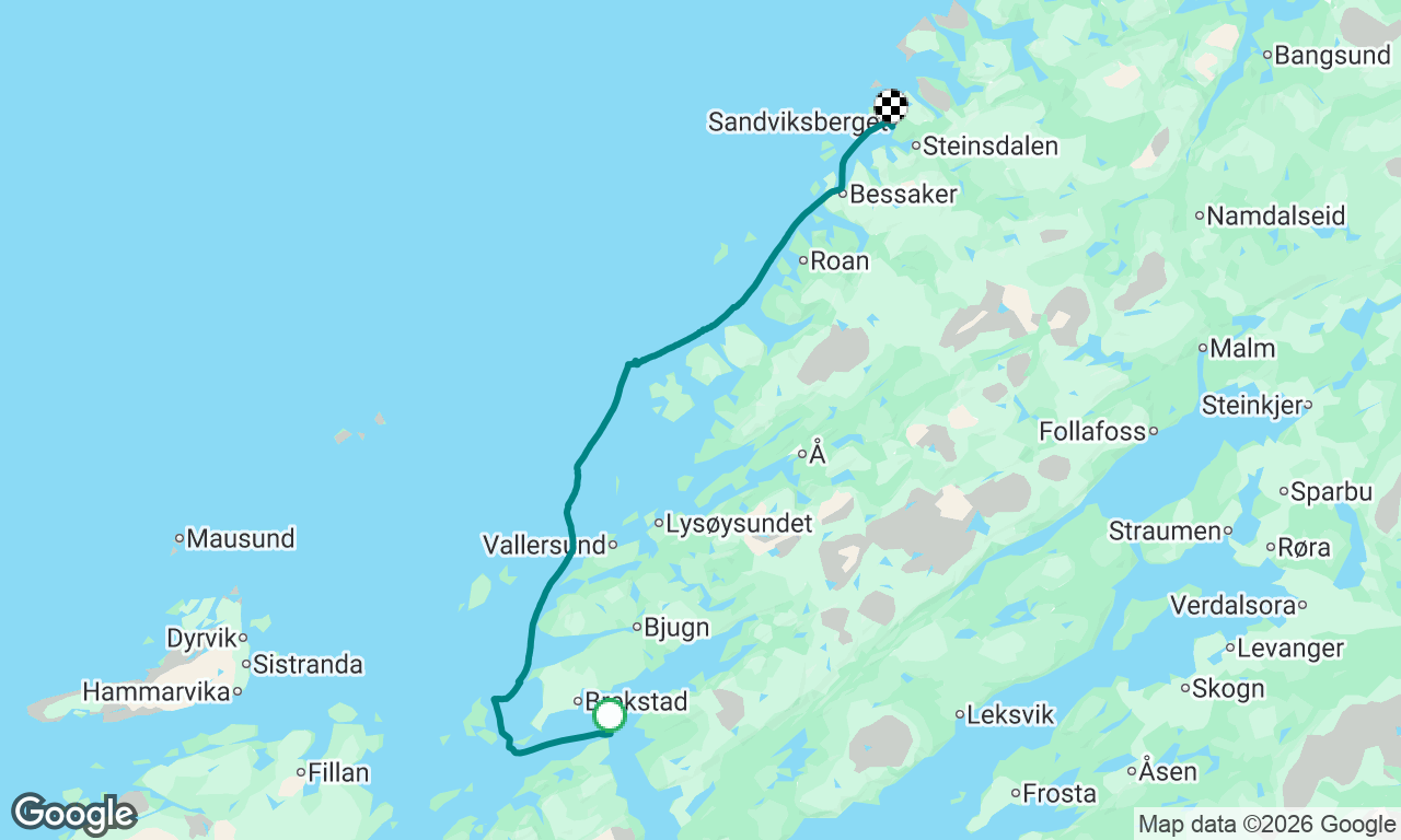 Voyage map