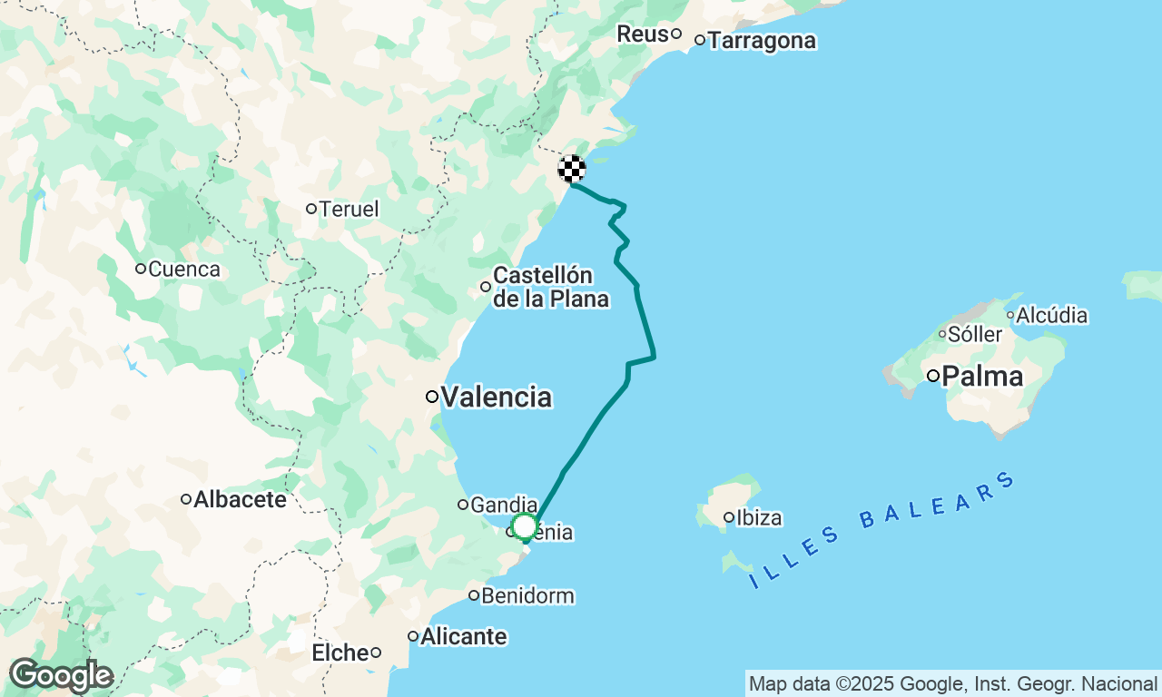 Javea to Vinaròs 