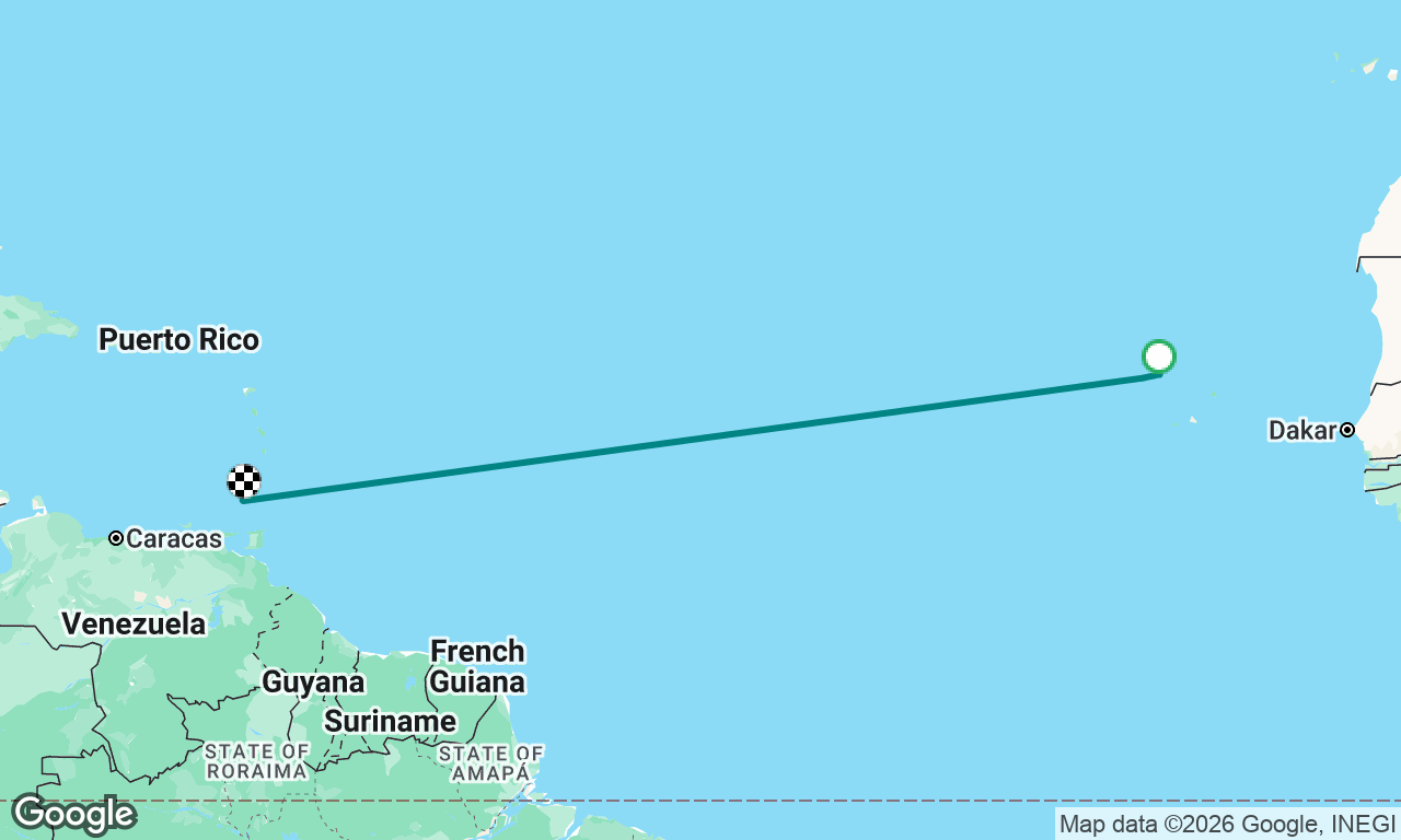 Voyage map