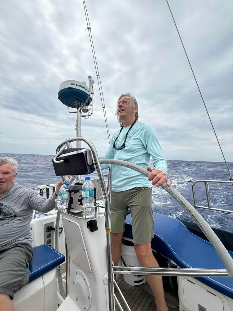Voyage photo from OPO St Maarten-Bermuda-Huntington Harbor passage with Captain Hank Schmitt!