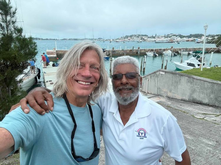 Voyage photo from OPO St Maarten-Bermuda-Huntington Harbor passage with Captain Hank Schmitt!