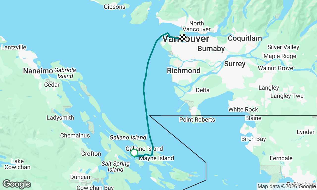 Voyage map