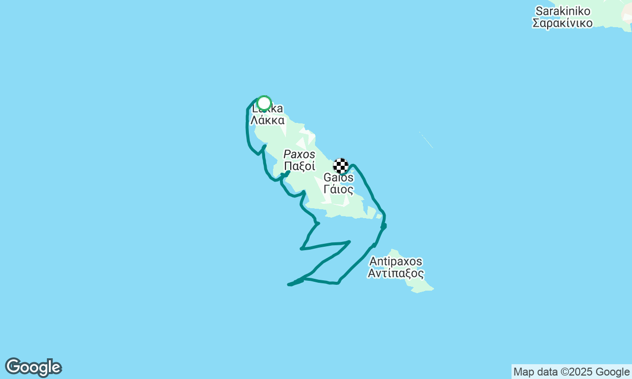 Lakka to Gaios