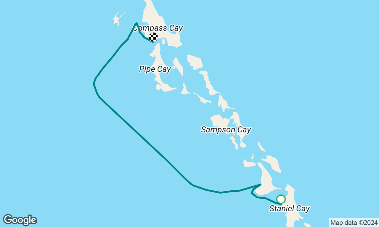 Staniel Cay to Compass Cay