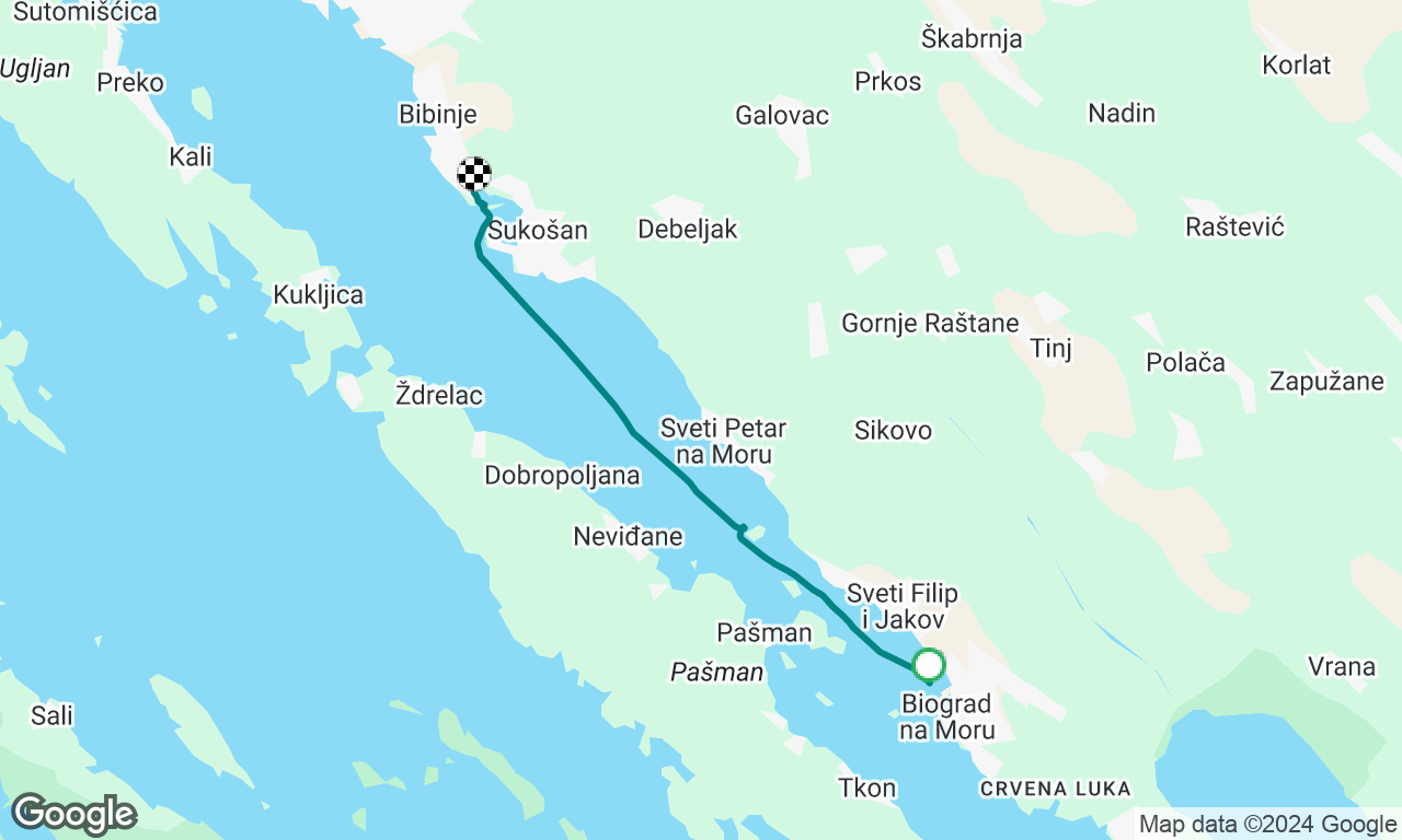 Voyage map