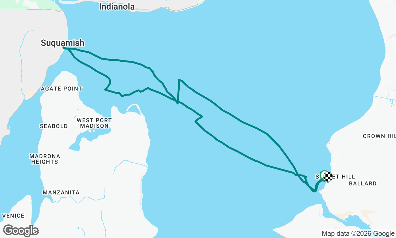 Day sail to Suquamish