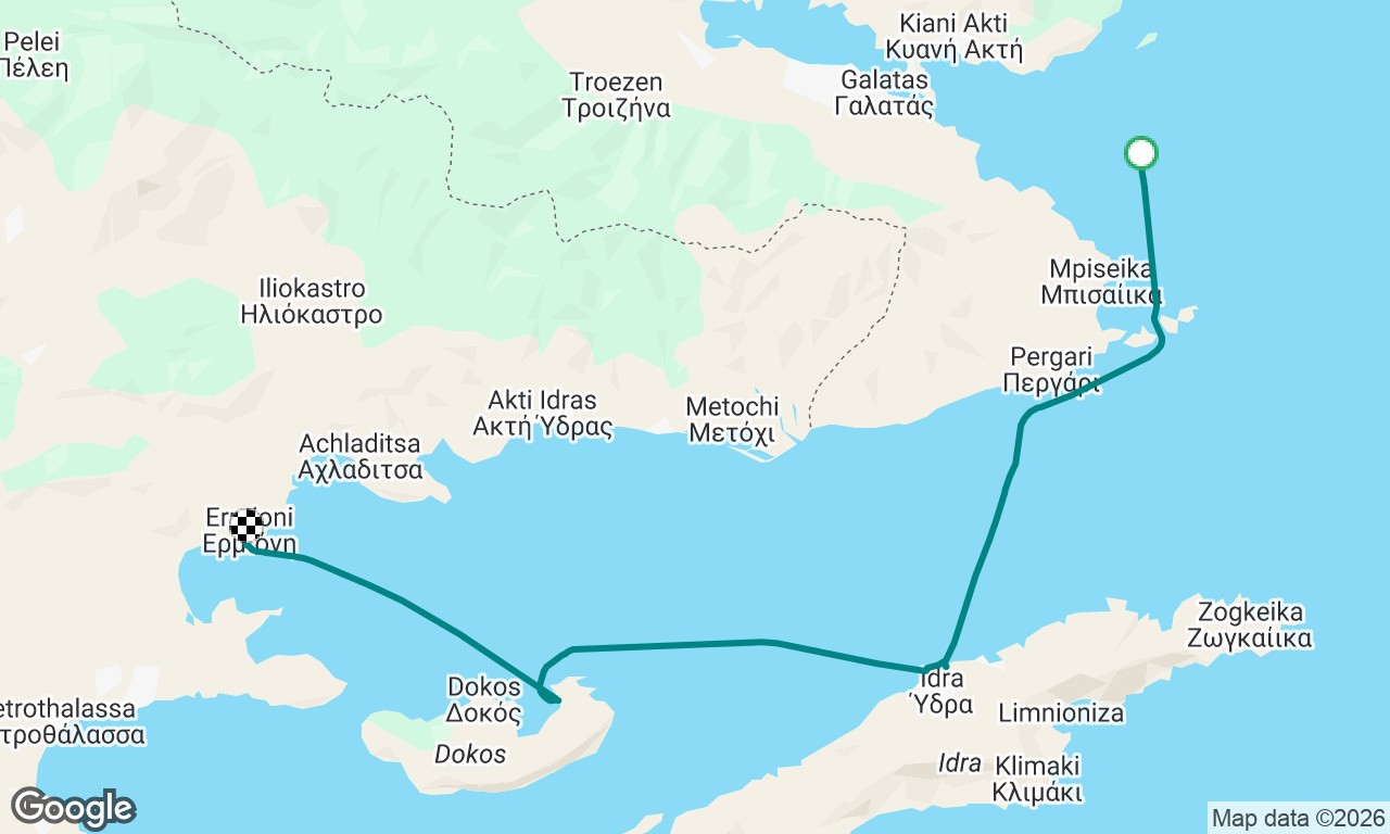 Voyage map