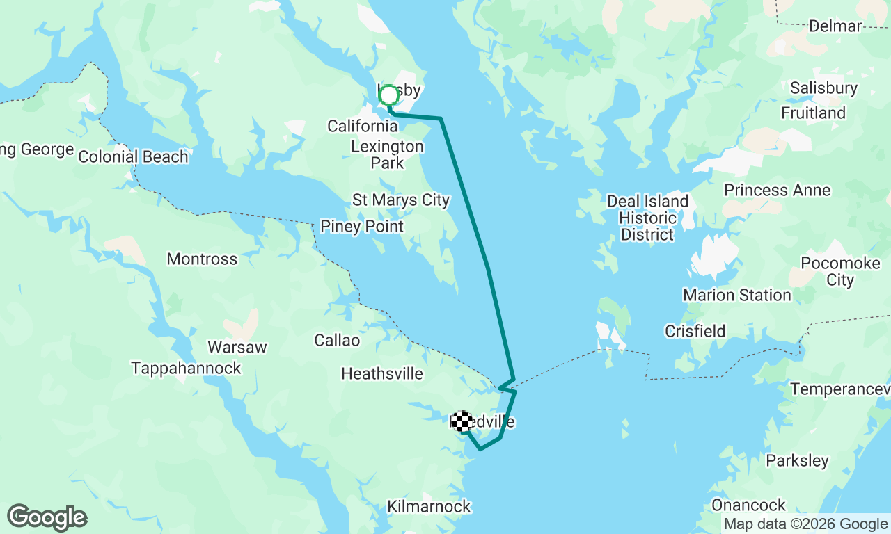 Solomons to Sandy Point