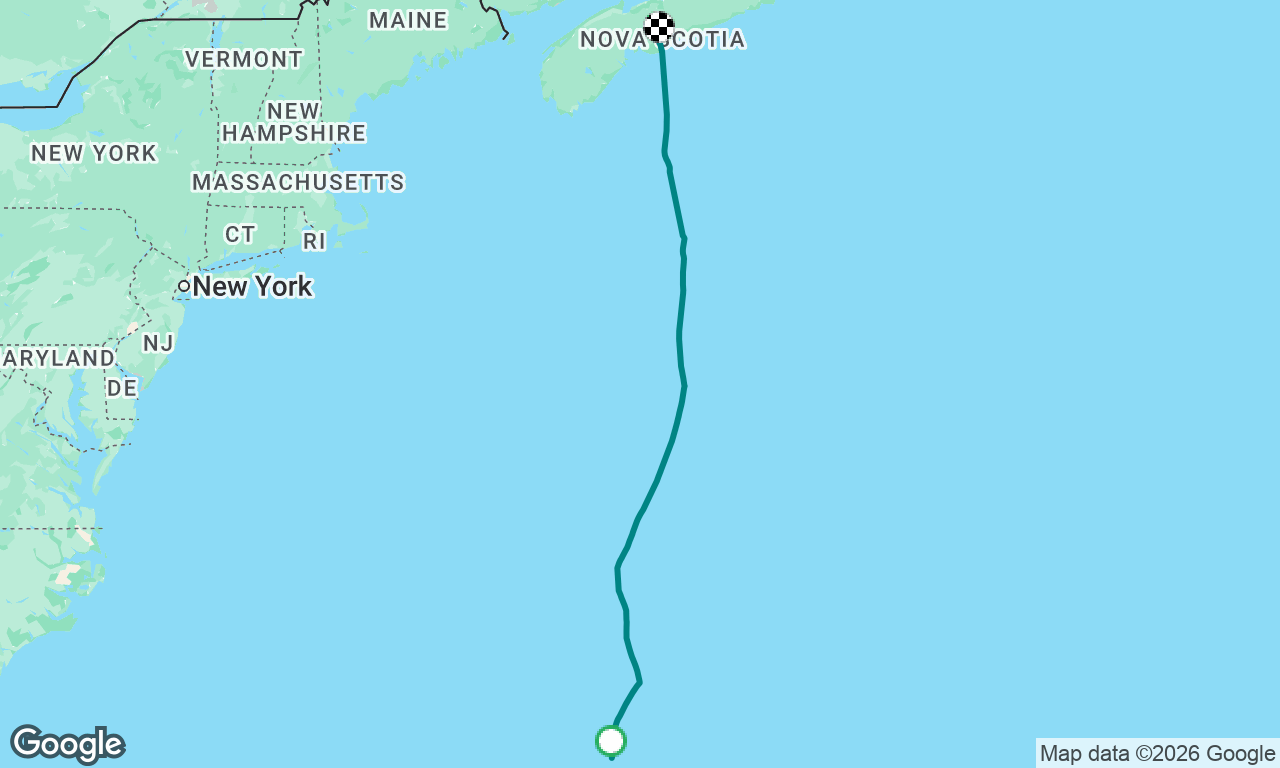 Voyage map