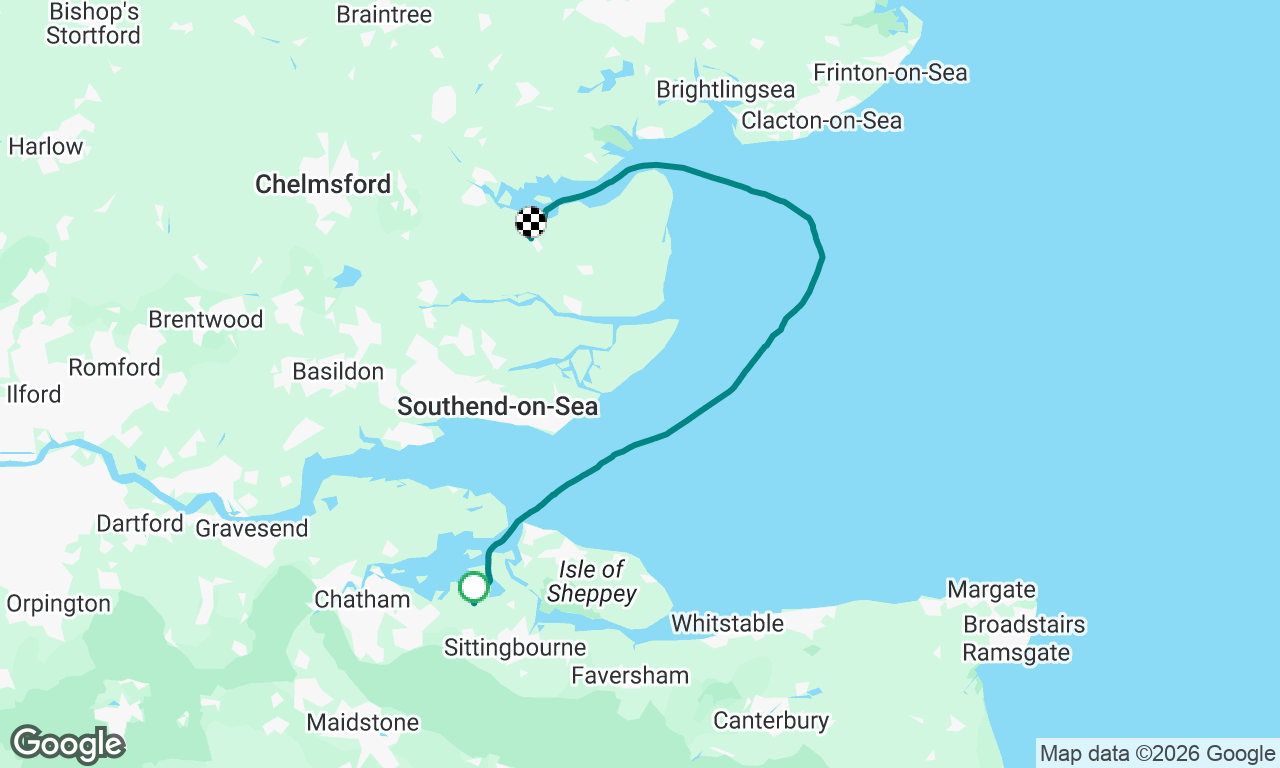 Voyage map