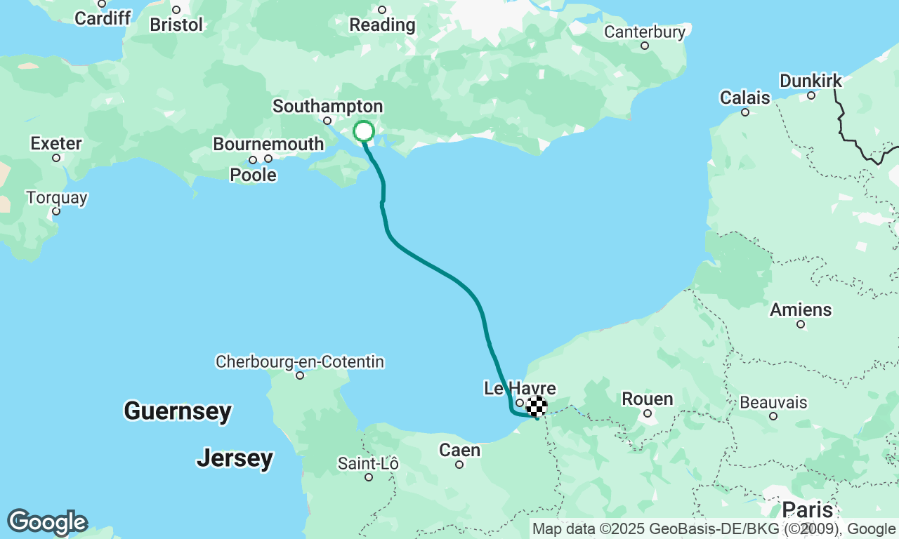 Gosport to Honfluer
