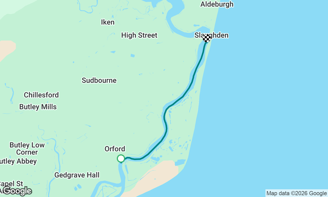 Orford to Aldeburgh 