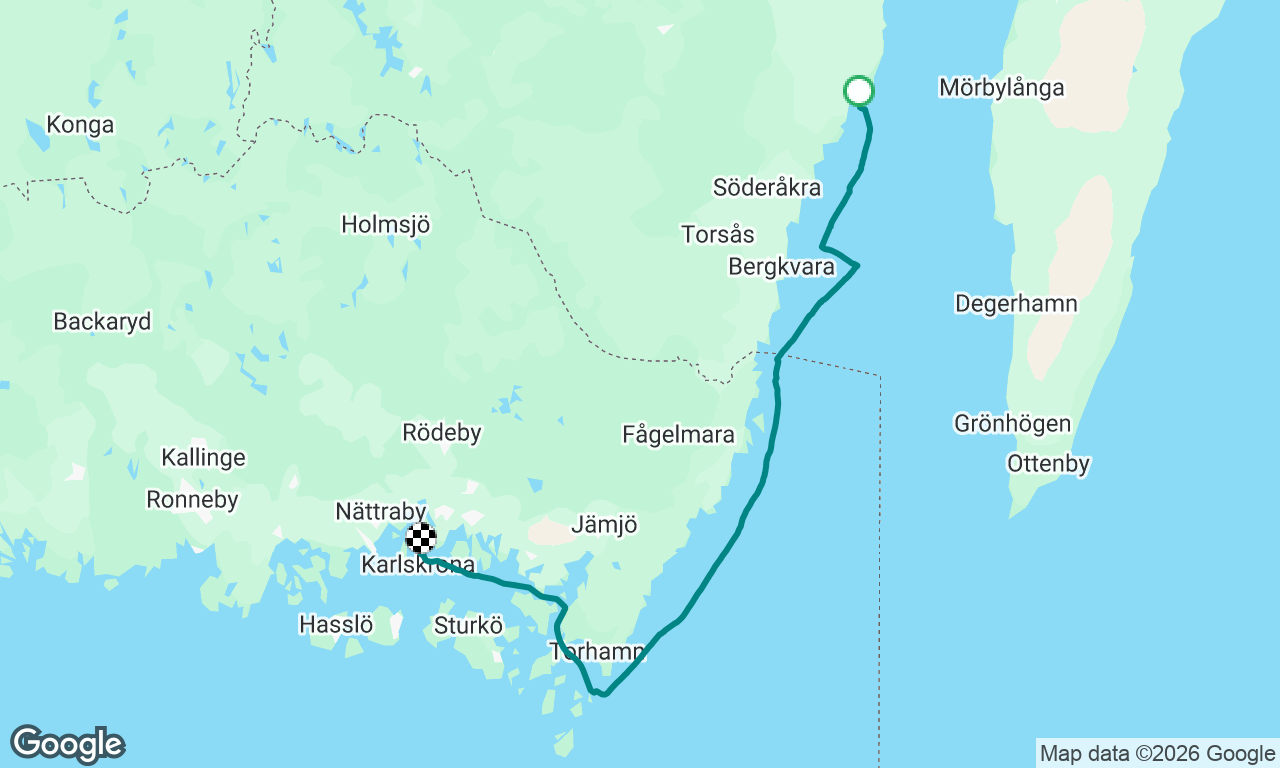 Voyage map