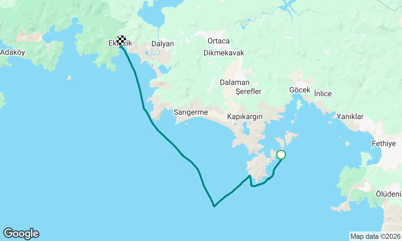 Voyage map
