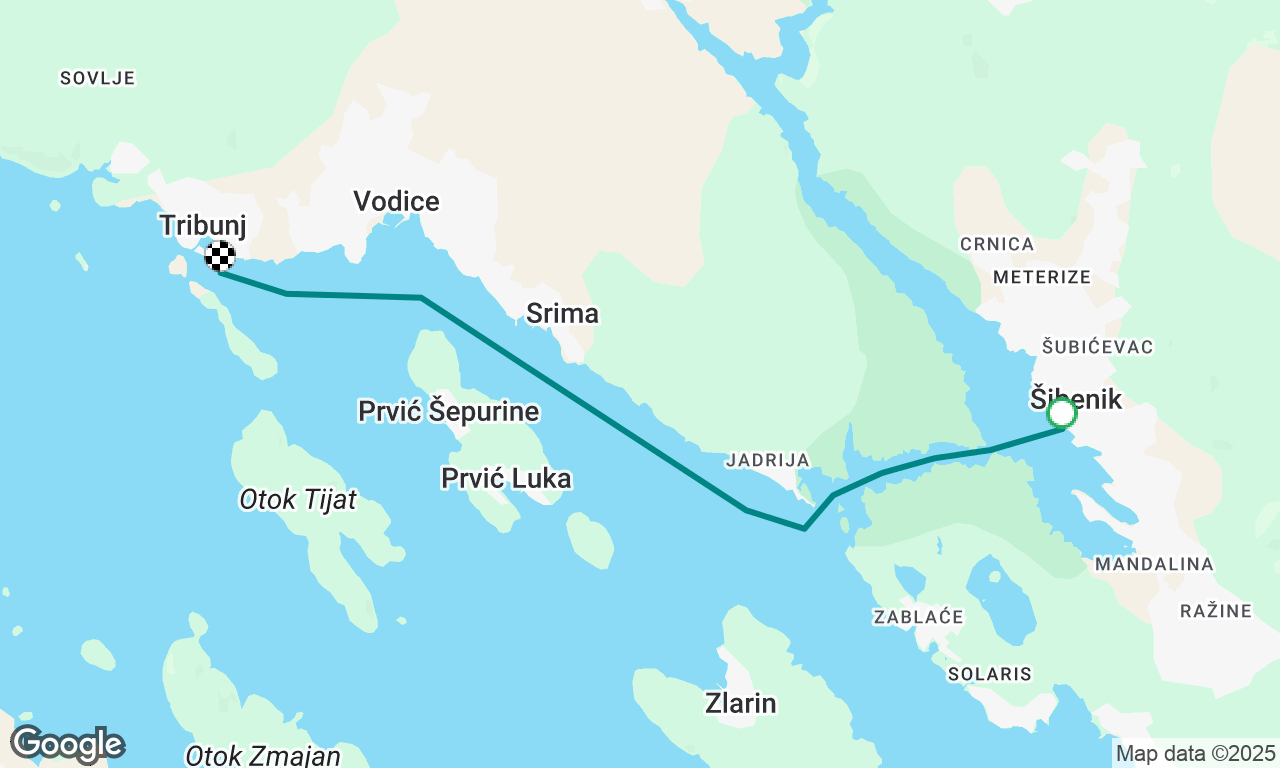 Šibenik-Tribunj 