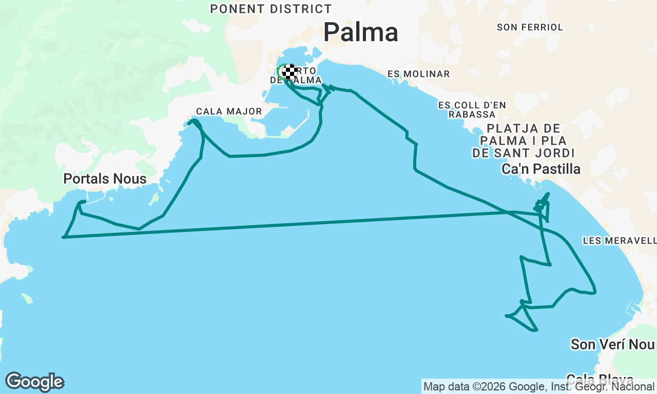 Voyage map