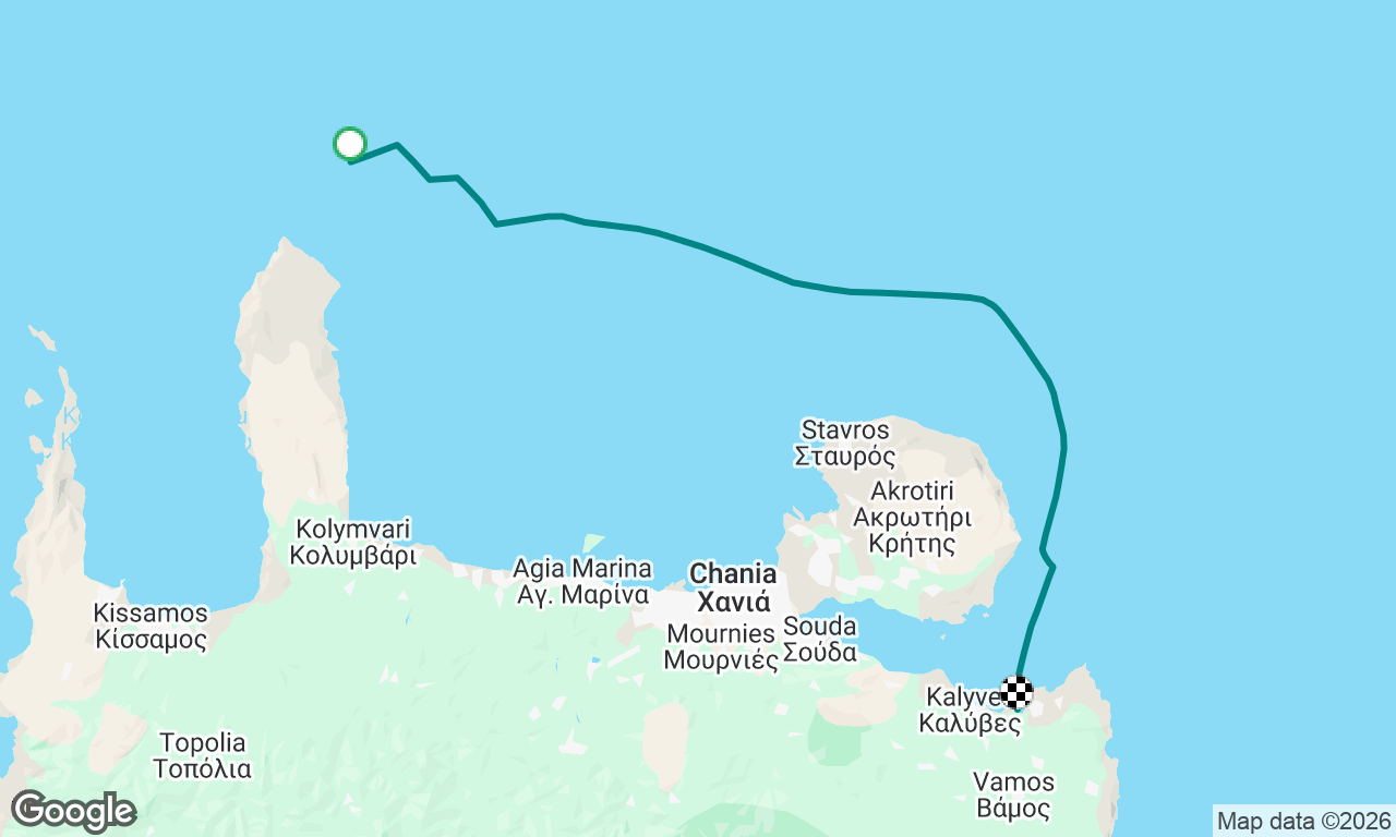 Voyage map
