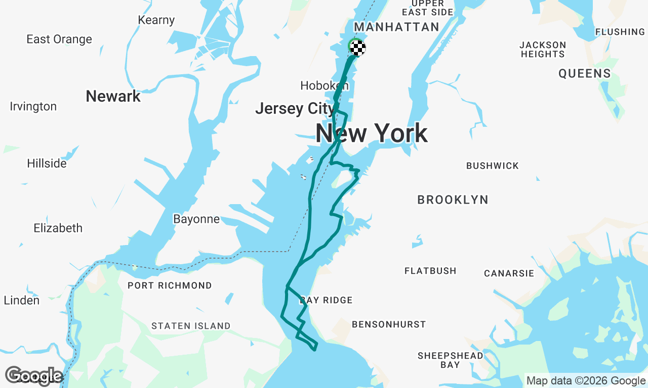 Voyage map