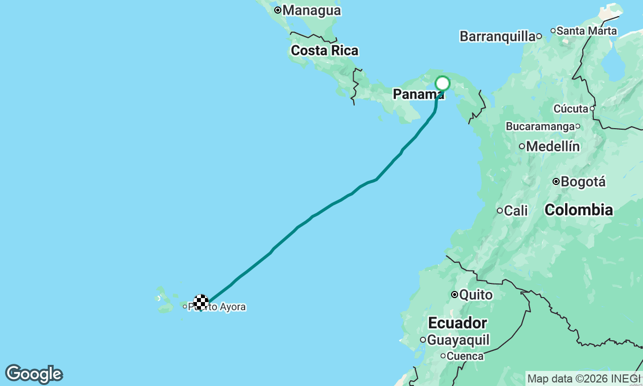 Las Perlas to San Cristobal