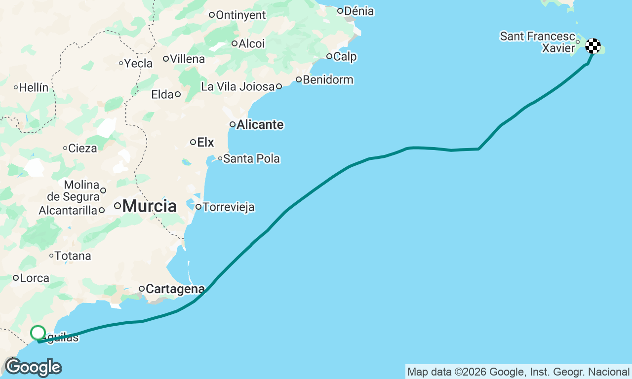 Águilas - Formentera