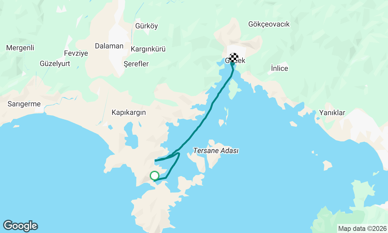 Voyage map