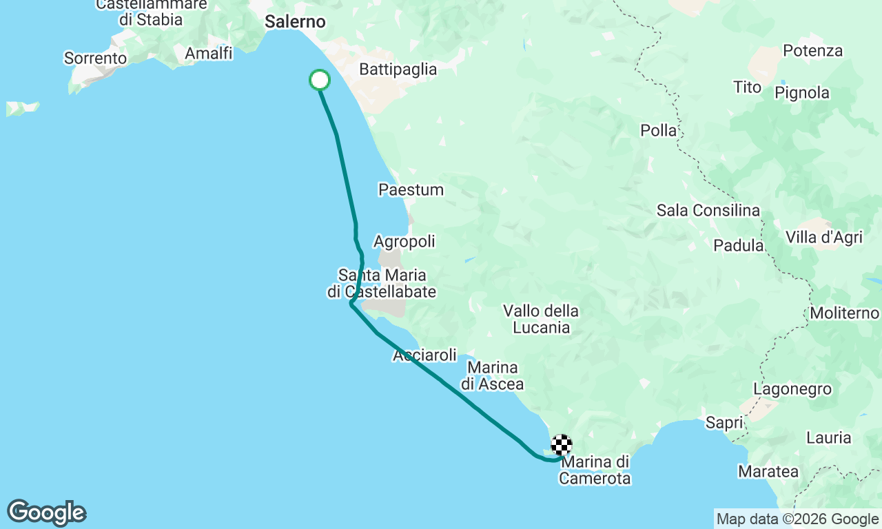 Voyage map