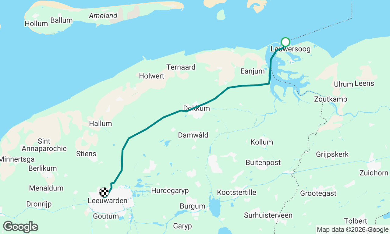 Voyage map