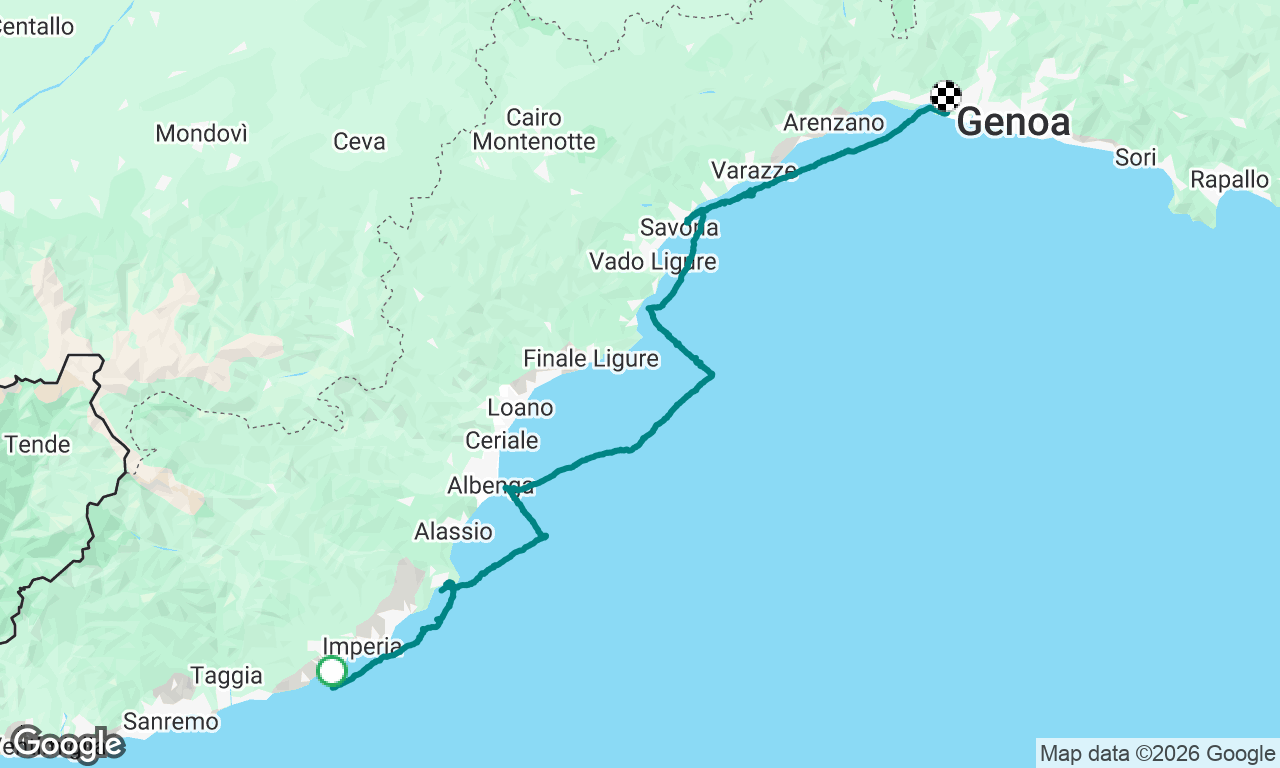 Voyage map