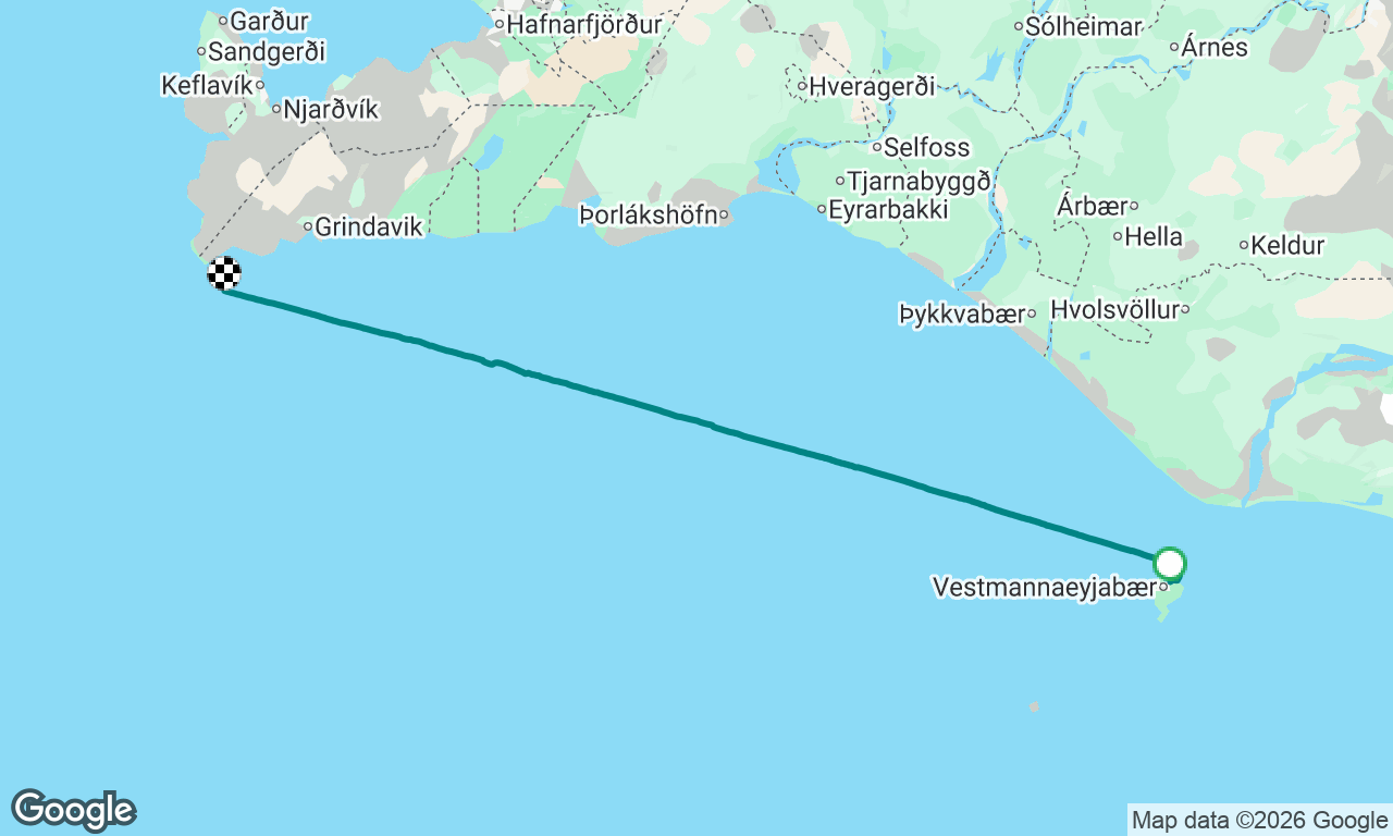 Voyage map