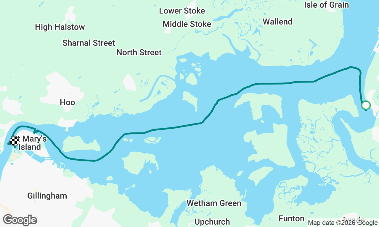 Queenborough to Chatham