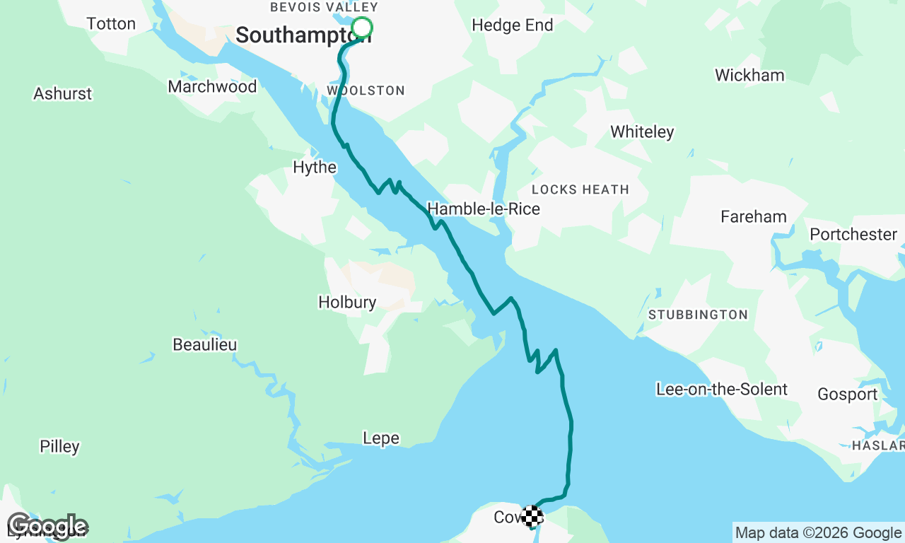 Voyage map